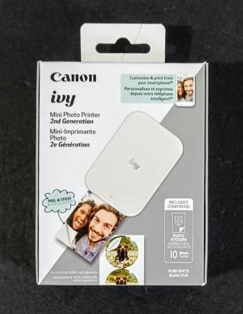 Canon Ivy 2 Mini Photo Printer (Brand New)