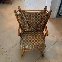 Antique Children Rocking Chair 