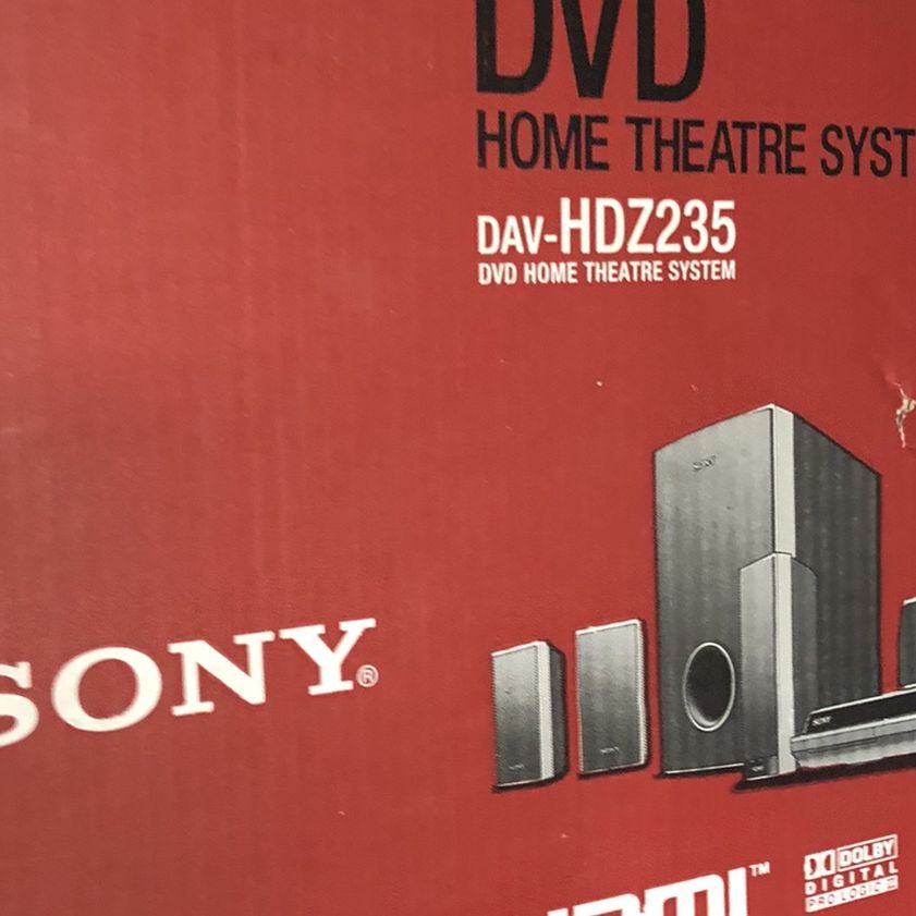 Sony DVD Home Theatre System