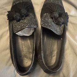 Jimmy Choo Glitter And Tassel Men’s Loafer