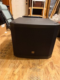 Electro Voice (EV) passive subwoofer