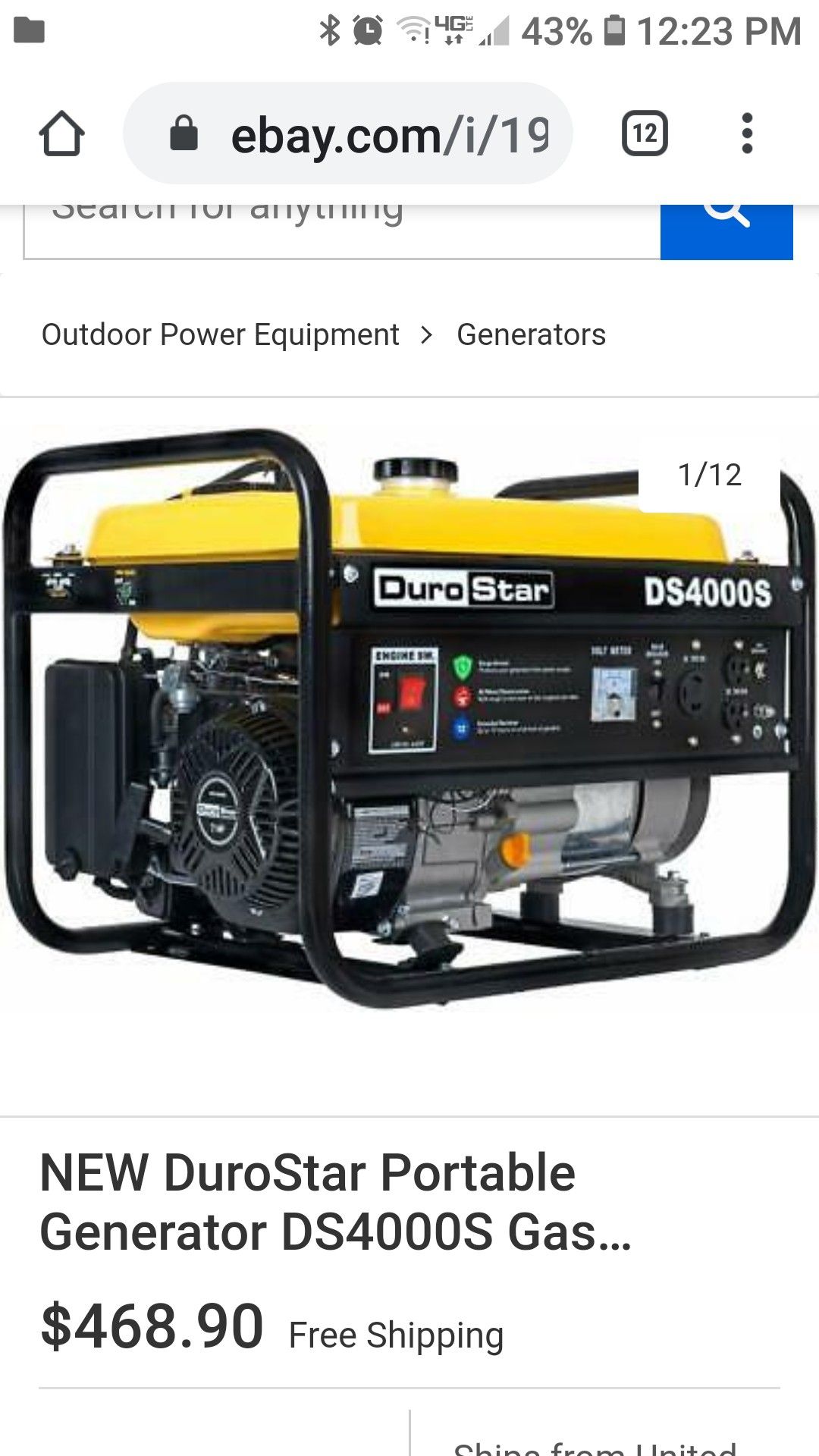 Gas generator