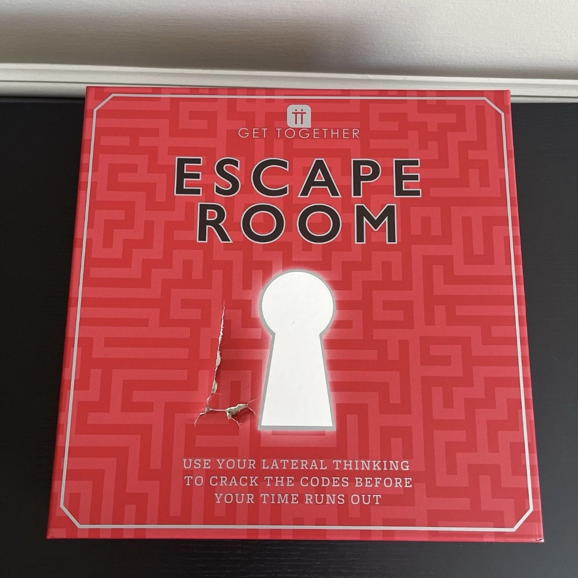 Talking Tables Escape Room Game Movie Cinema Kyoto Japan Unused Complete