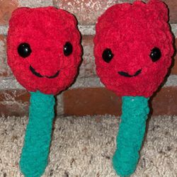 Crochet FLOWER plush, FLOWER plush, FLOWER friend, valentines,