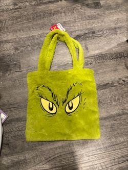 Grinch tote bag
