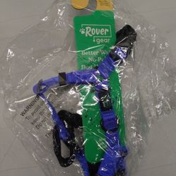 “New”Rover Gear Dog Harness(adjustable/comfortable)durable “Small Dogs”21-35lbs(retail$59)