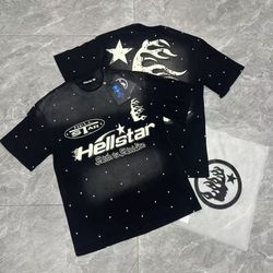 Hellstar Studios Graphic T-Shirt Black