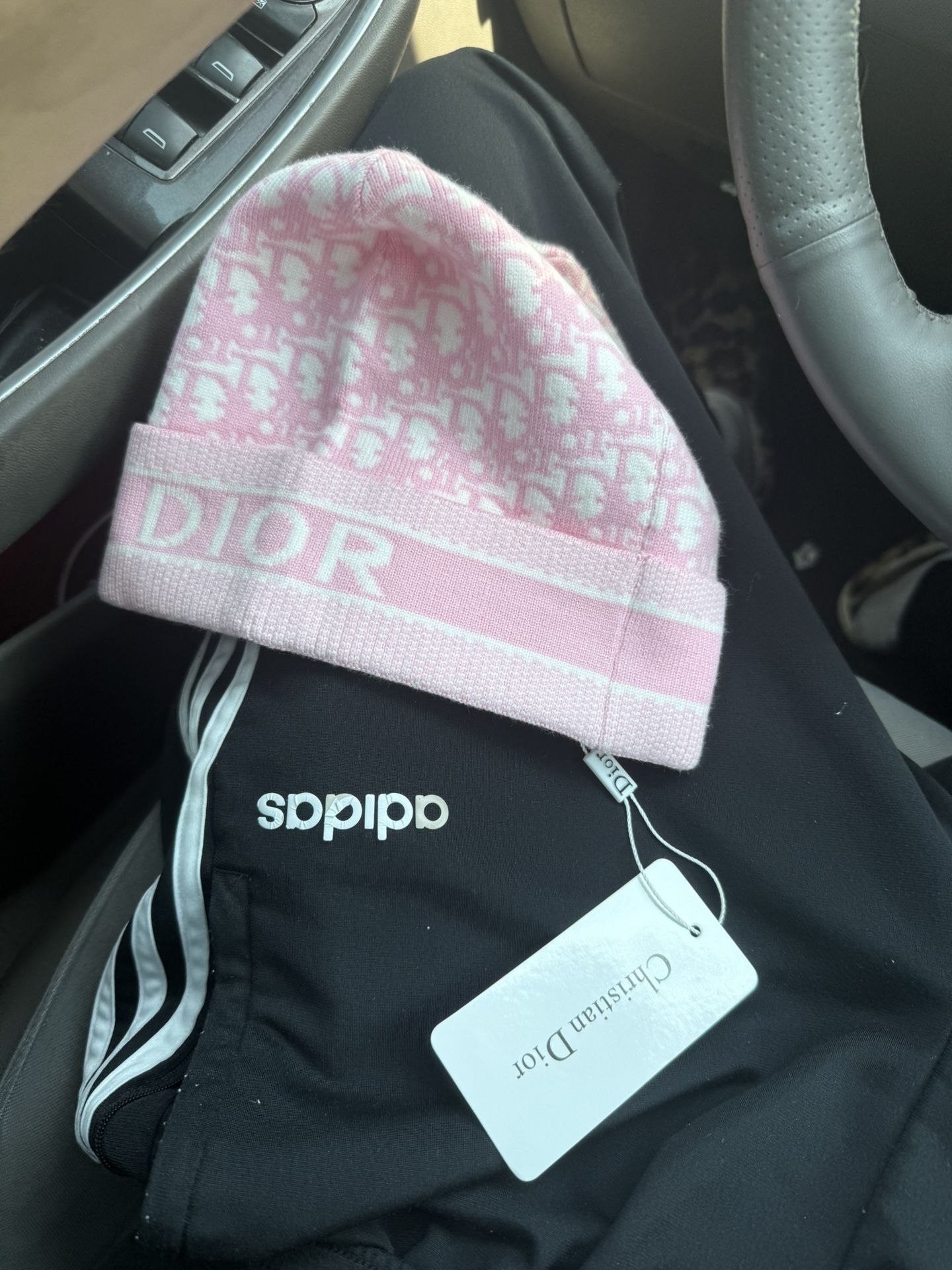 Christian Dior Pink Beanie