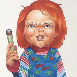 High Guy Chucky Original Art