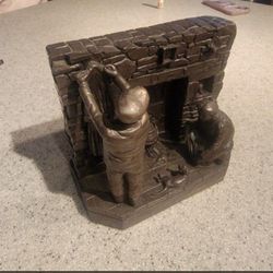 B. A. ORMOND BRONZE ART FIREPLACE. GENESIS/IRELAND 