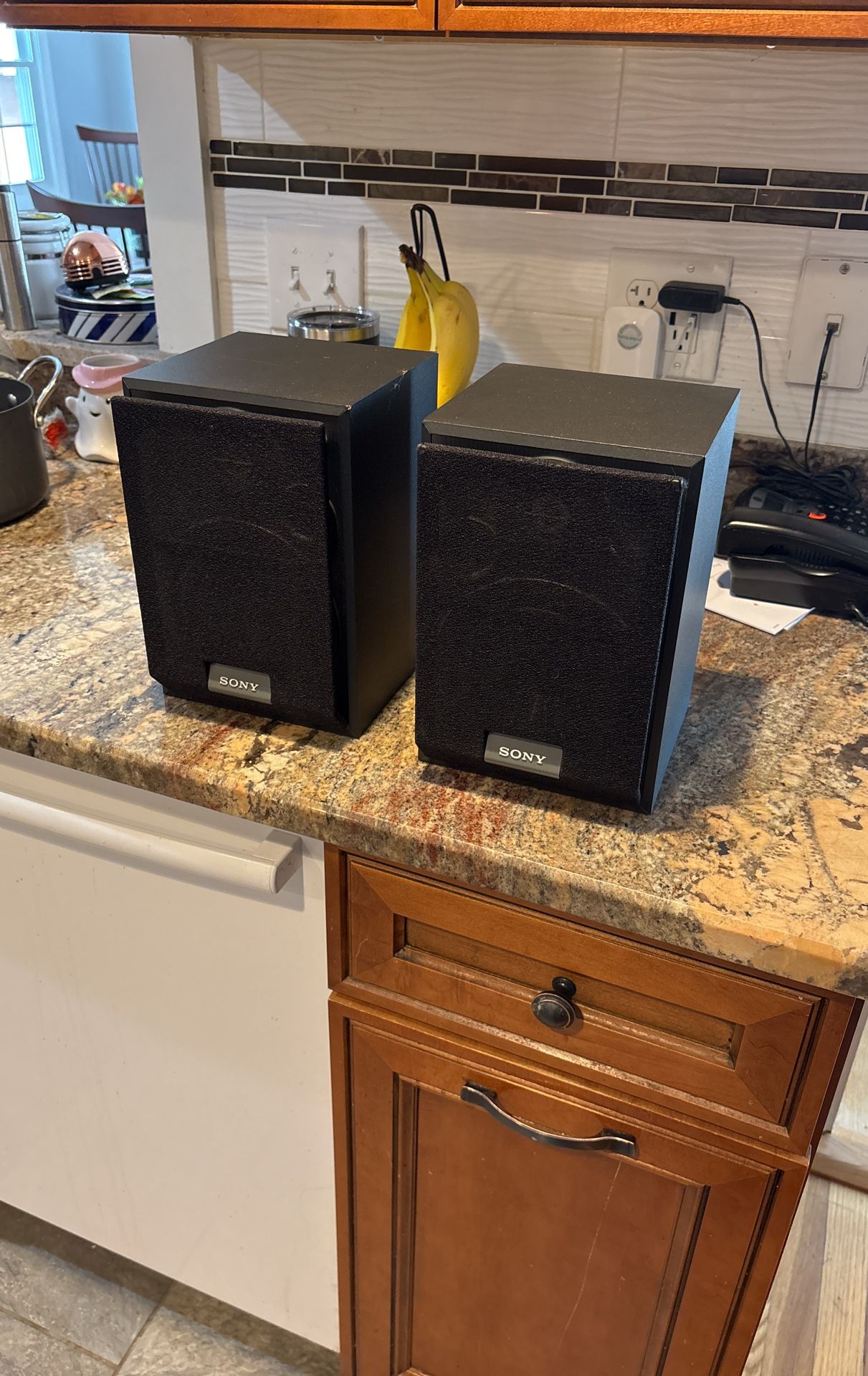 Sony Vintage Book Shelf Speakers