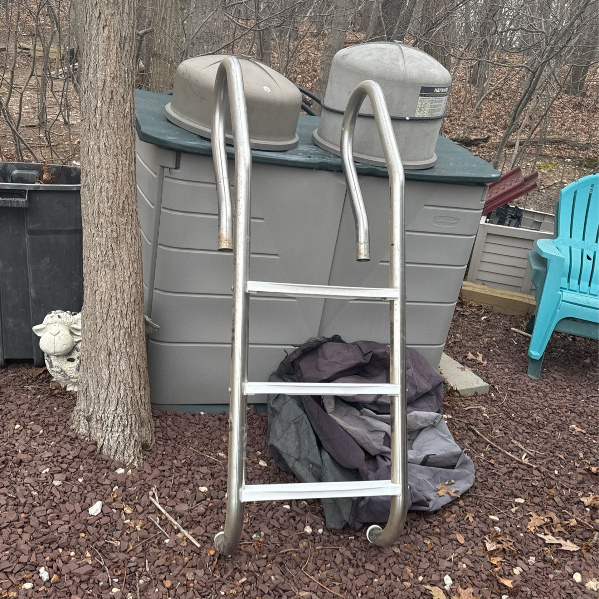 Ladder For Built In Pool