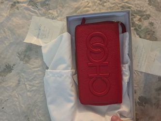 AUTHENTIC BRAND NEW IN DUST BAG NEW USED *** WITH BOX JIMMY CHOO***WALLET