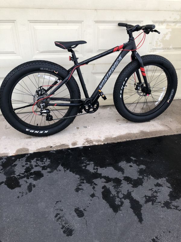 Brand new Northrock XCOO fat tire mountain bike , just been assemble completely from original 