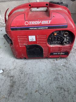 Troy Built Portable Generator 7.5 Ac Amps