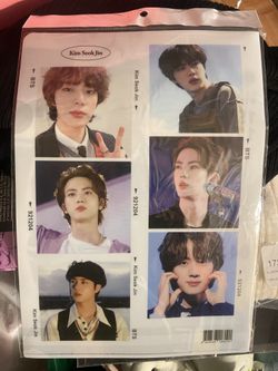 Jin BTS poster