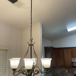2 Curling Fans And Lighting 