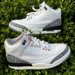 Size 8.5 M - Jordan 3 Retro Mid White Cement Reimagined