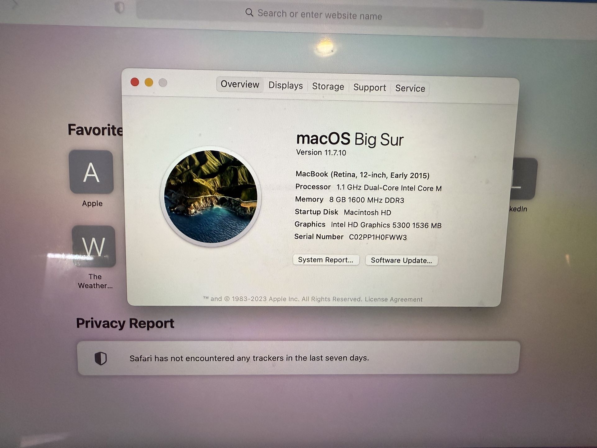 MacBook Early 2015 12 Inch