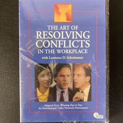 The Art of Resolving Conflicts In the Workplace - Schwimmer (DVD) New Sealed