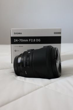 Sigma Lens 24-70mm F2.8 DG