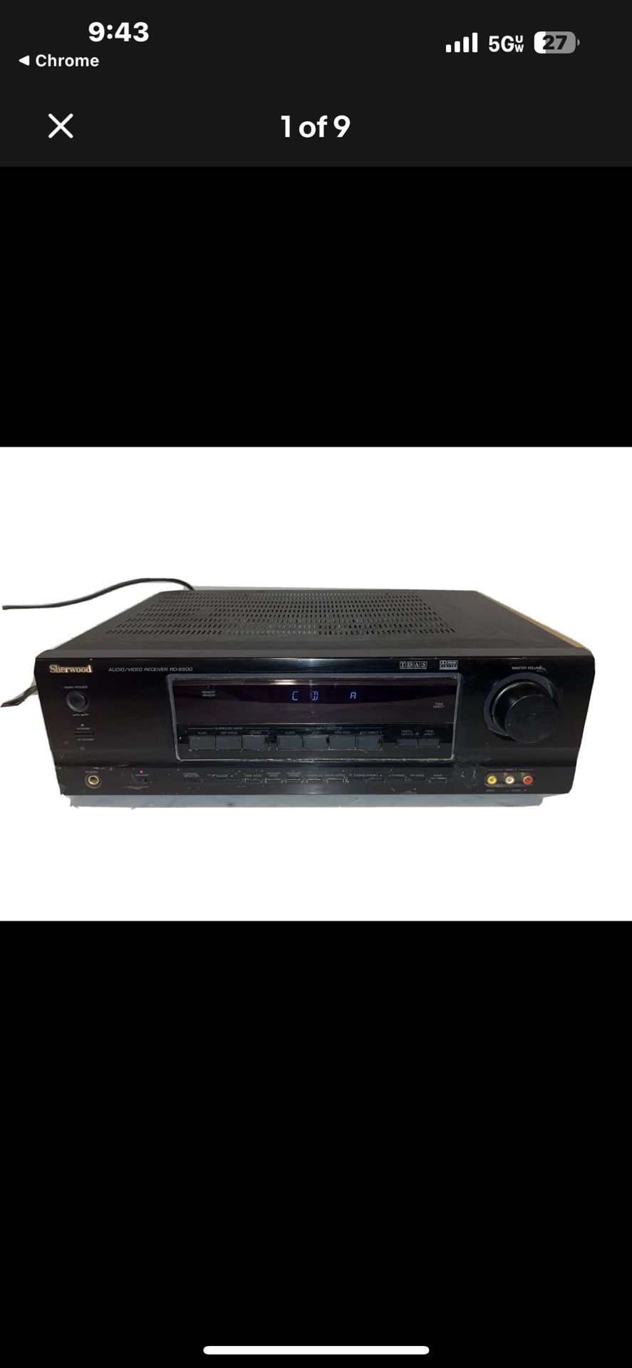 Sherwood  AV Surround Receiver - Powerful