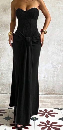black formal dress