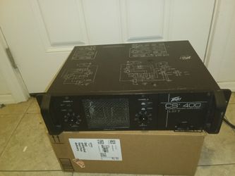 Peavey CS400 Power Amplifier 400 watts Made in USA
