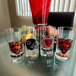 Bears 16oz Spirit Drinking Glasses- Choose 2 or 4