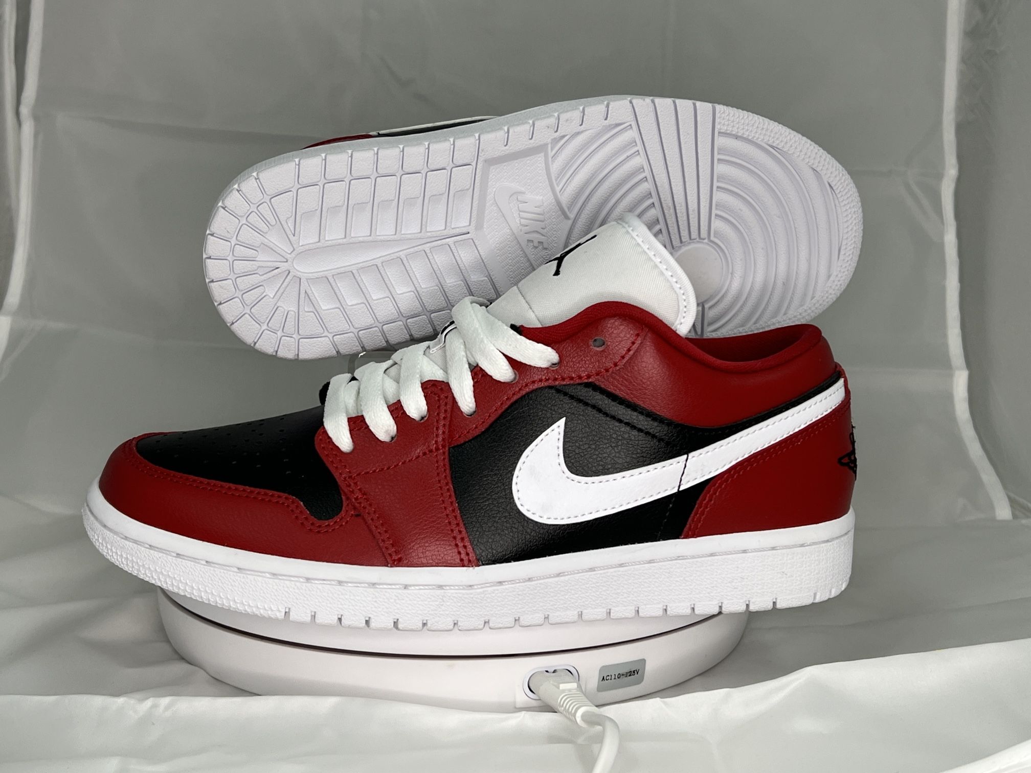 Air Jordan Low 'Chicago Flip' Gym Red Blk Wht
