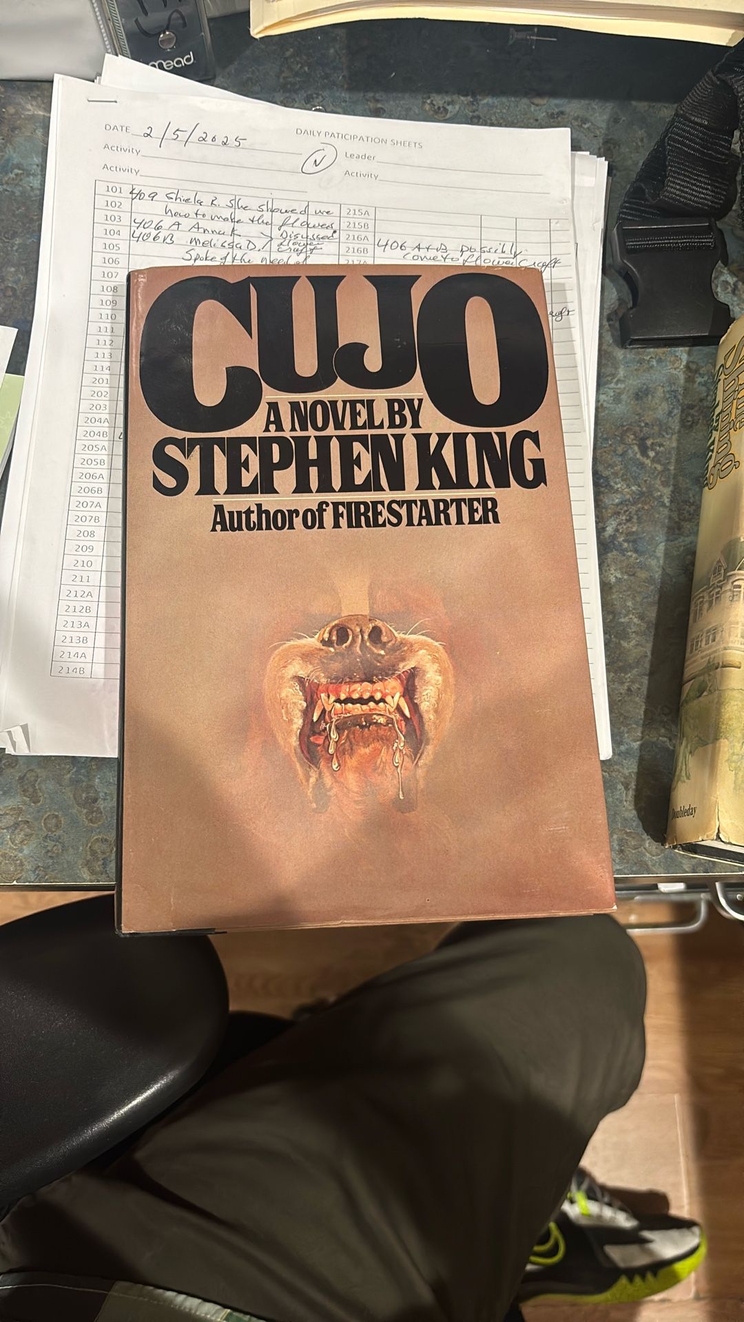 Cujo First Edition Hardback
