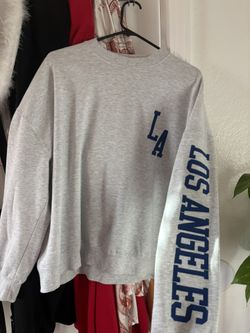 Grey LA Dodgers Sweater
