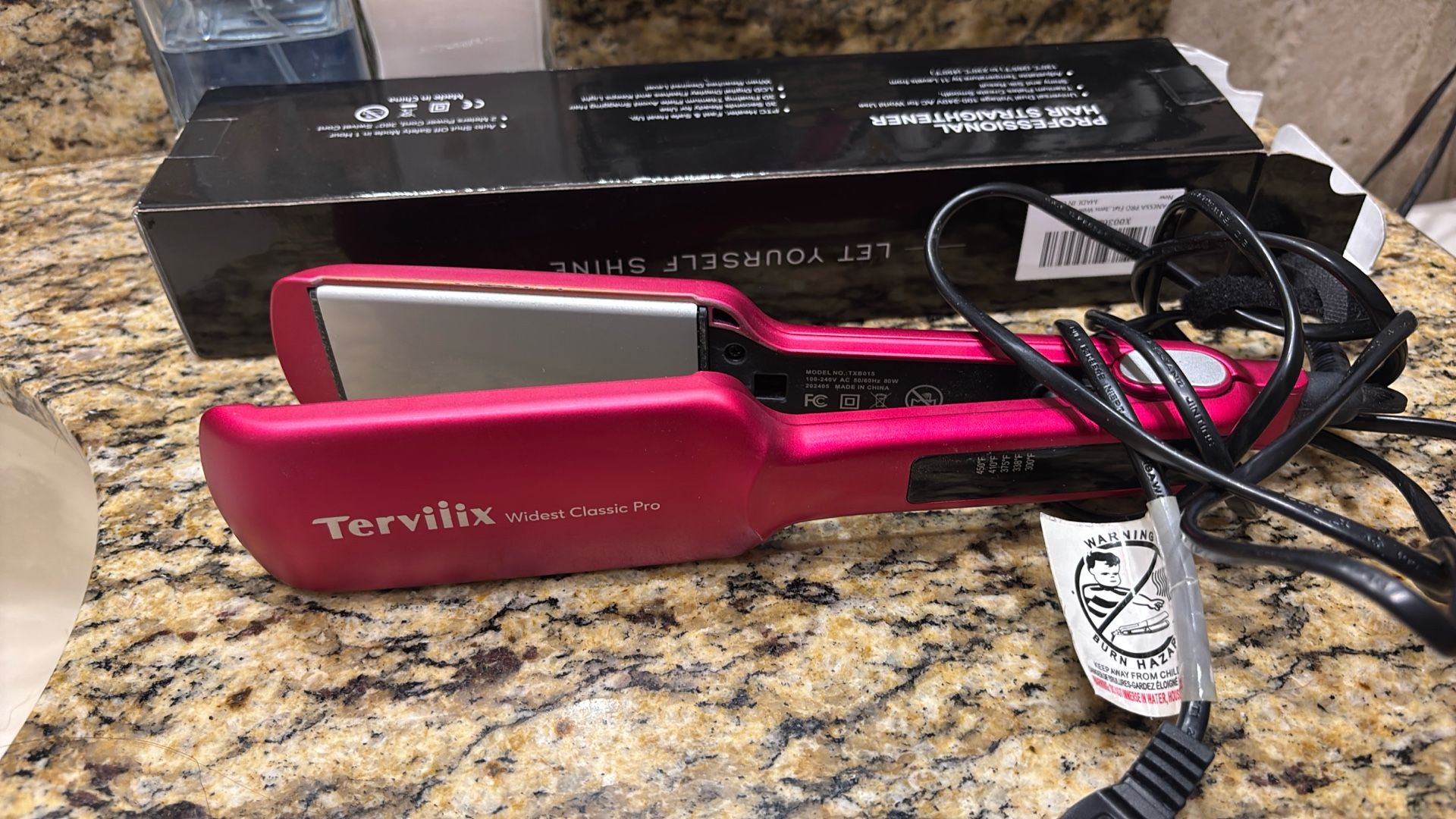 Tervilix 2 In Wide Hair Straightner