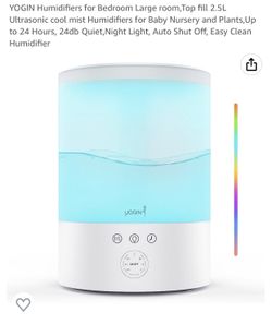 LED Nightlight Humidifier 