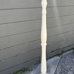 Crate n Barrel White Floor Lamp Cream White