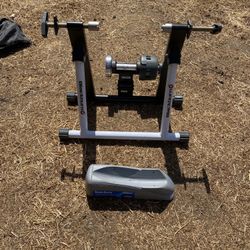   Indoor Outdoor Folding Bike Trainer -REDUCED