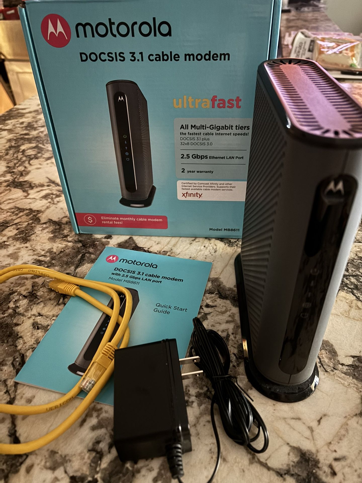Motorola DOCSIS 3.1 Cable Modem
