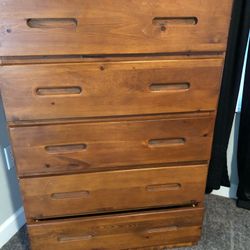 Wood Dresser
