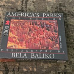 America's Parks Collection Bryce Canyon by Bela Baliko 1000pc Puzzle New/Sealed!