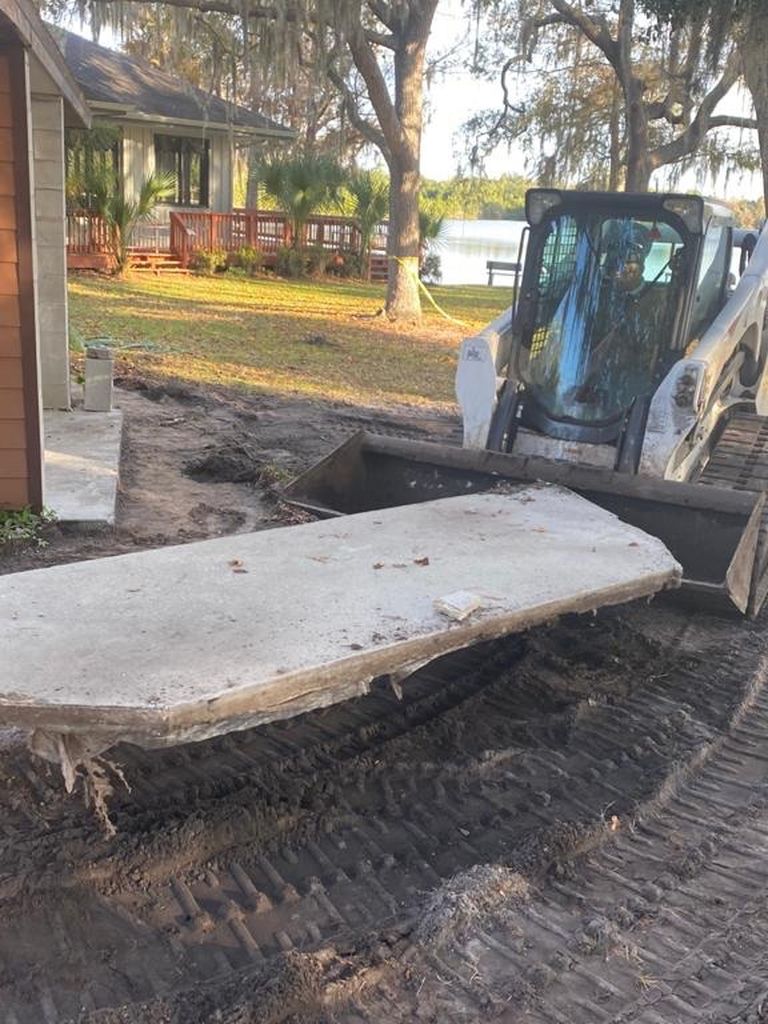 Bobcat And Dump Truck 