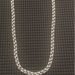 Cadena Tejido Chino Plata .925