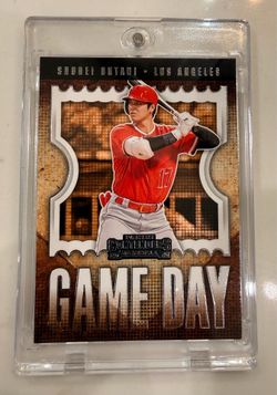 SHOHEI OHTANI Contenders GAME DAY Baseball Card Japan LOS ANGELES ANGELS!