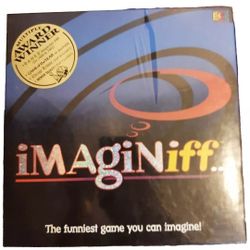 Imaginiff Board Game 2006 Family Game Night Factory Sealed 