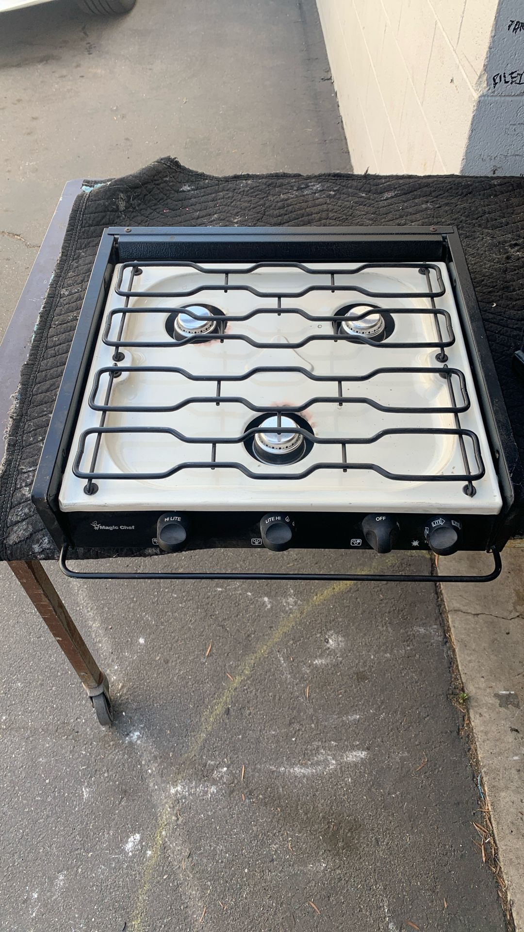Magic Chef RV Cooktop