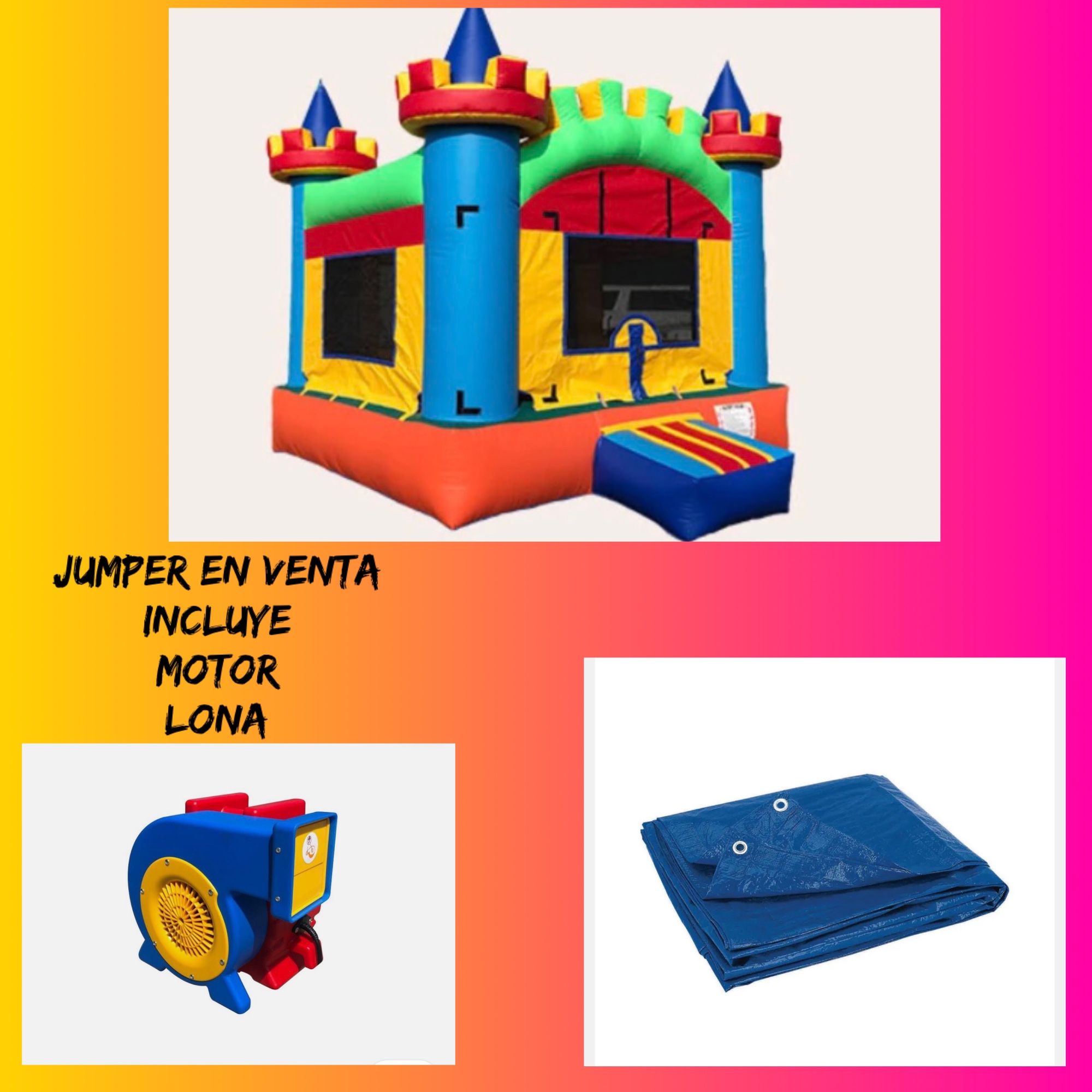 Jumper En Venta Incluye Motor Y Lona