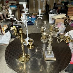 Vintage candelabras 