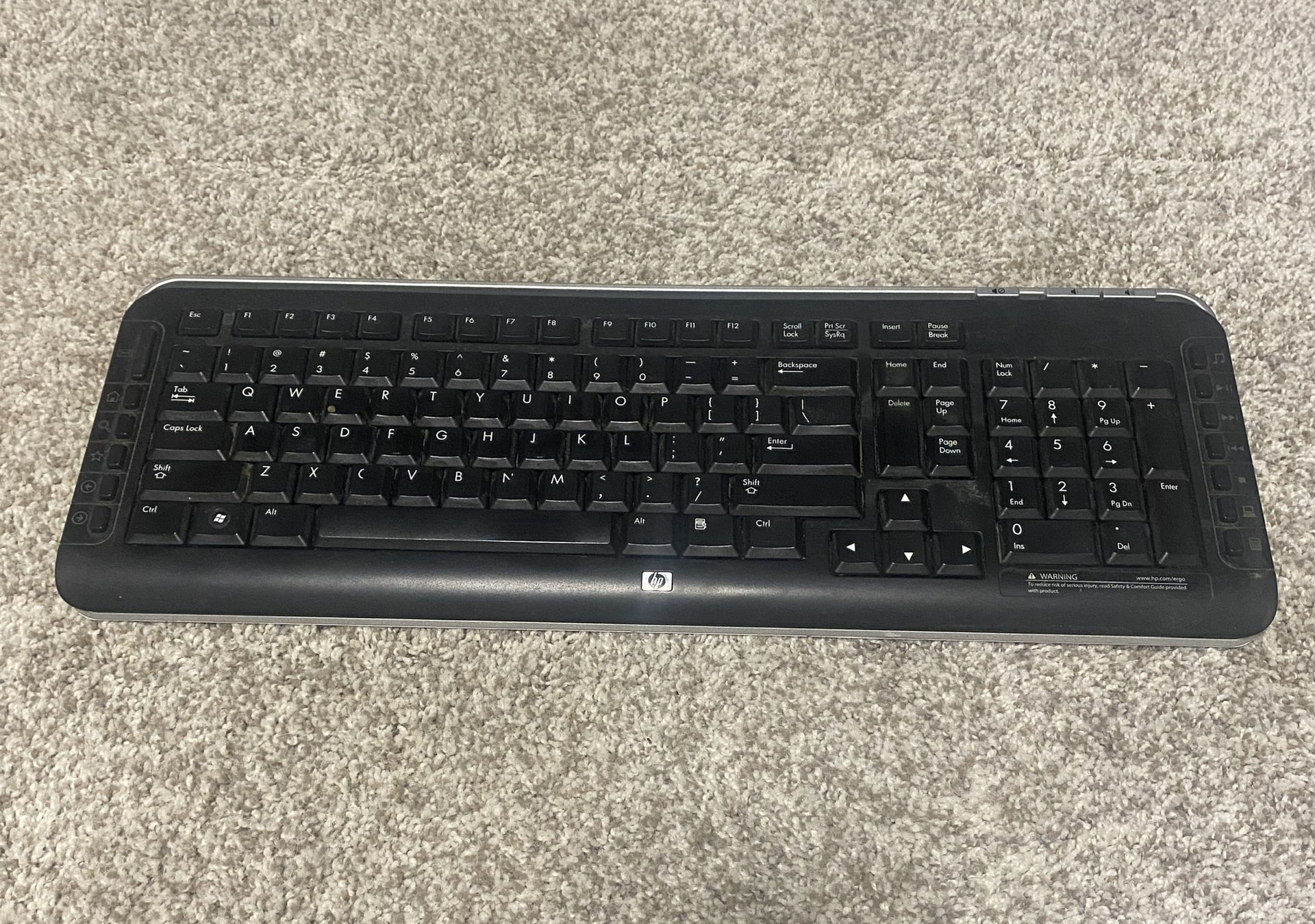 Wireless HP Keyboard