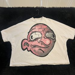 BILLIONAIRE STUDIOS BILLS BRAIN TEE WHITE