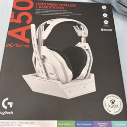 Logitech A50 still in almost new condition.