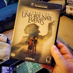 GAME CUBE A SERIES OF UNFORTUNATE EVENTS